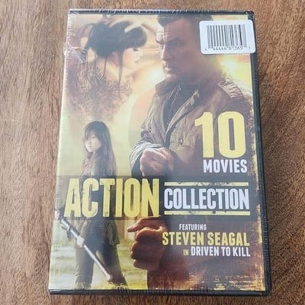 Action Collection 10 Movies DVD Sealed Steven Seagal Driven to Kill Echo Bridge